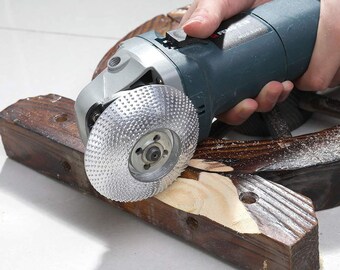 Grinding Disc Mixed Media Art Project Industrial Accent Piece Heavy Grinder Vintage Tool Accessory Steampunk Decor