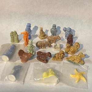 Wade whimsy Rose tea figurines