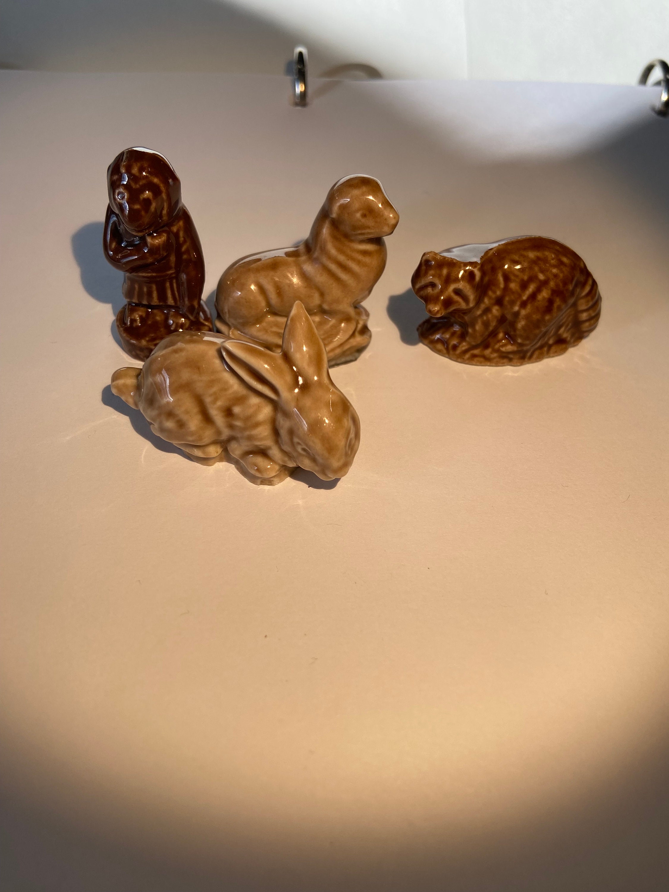 Wade Whimsy Rose Tea Figurines Etsy