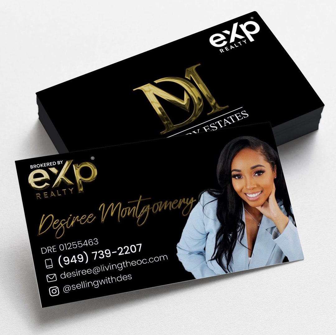 exp-realty-luxury-business-card-with-embossed-metallic-gold-foil-real