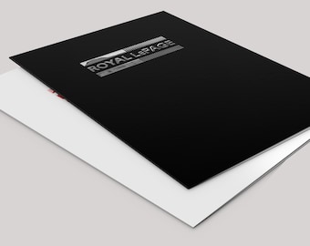 Royal LePage Presentation Folders with Embossed Foil (Pack)