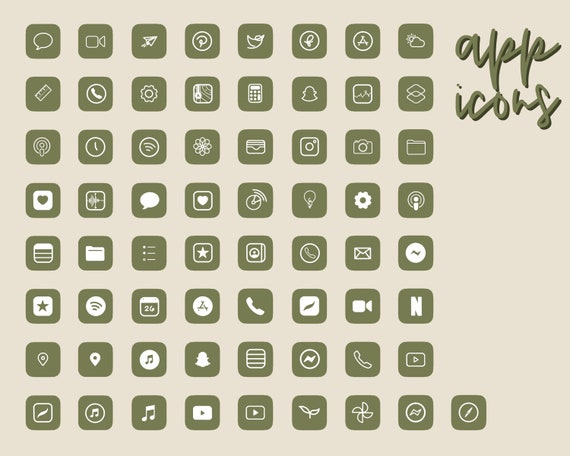 Featured image of post Neutral Aesthetic Sage App Icons - Customize your homescreen with your own aesthetic.