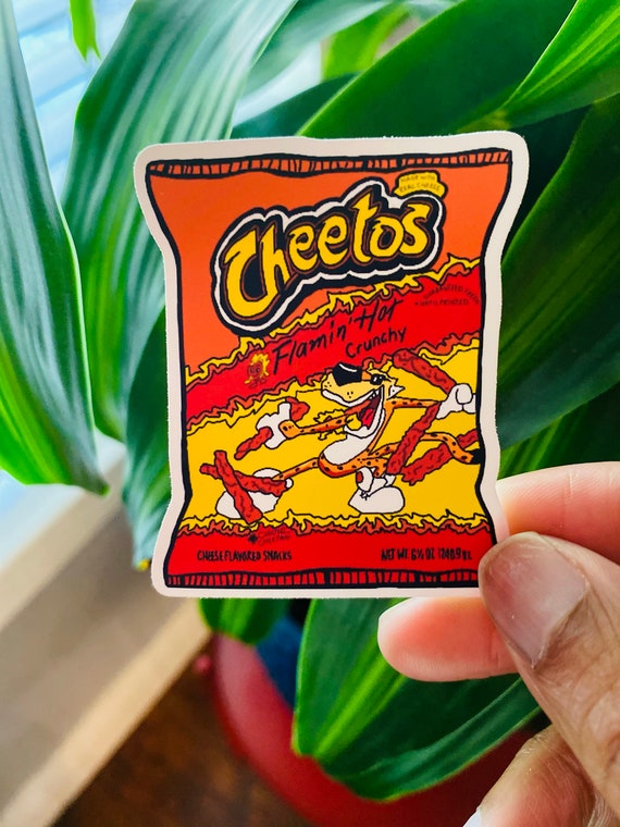 Hot Cheeto Die Cut Sticker - Etsy