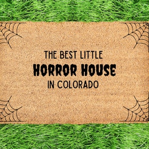 The Best Little Horror House Doormat SVG