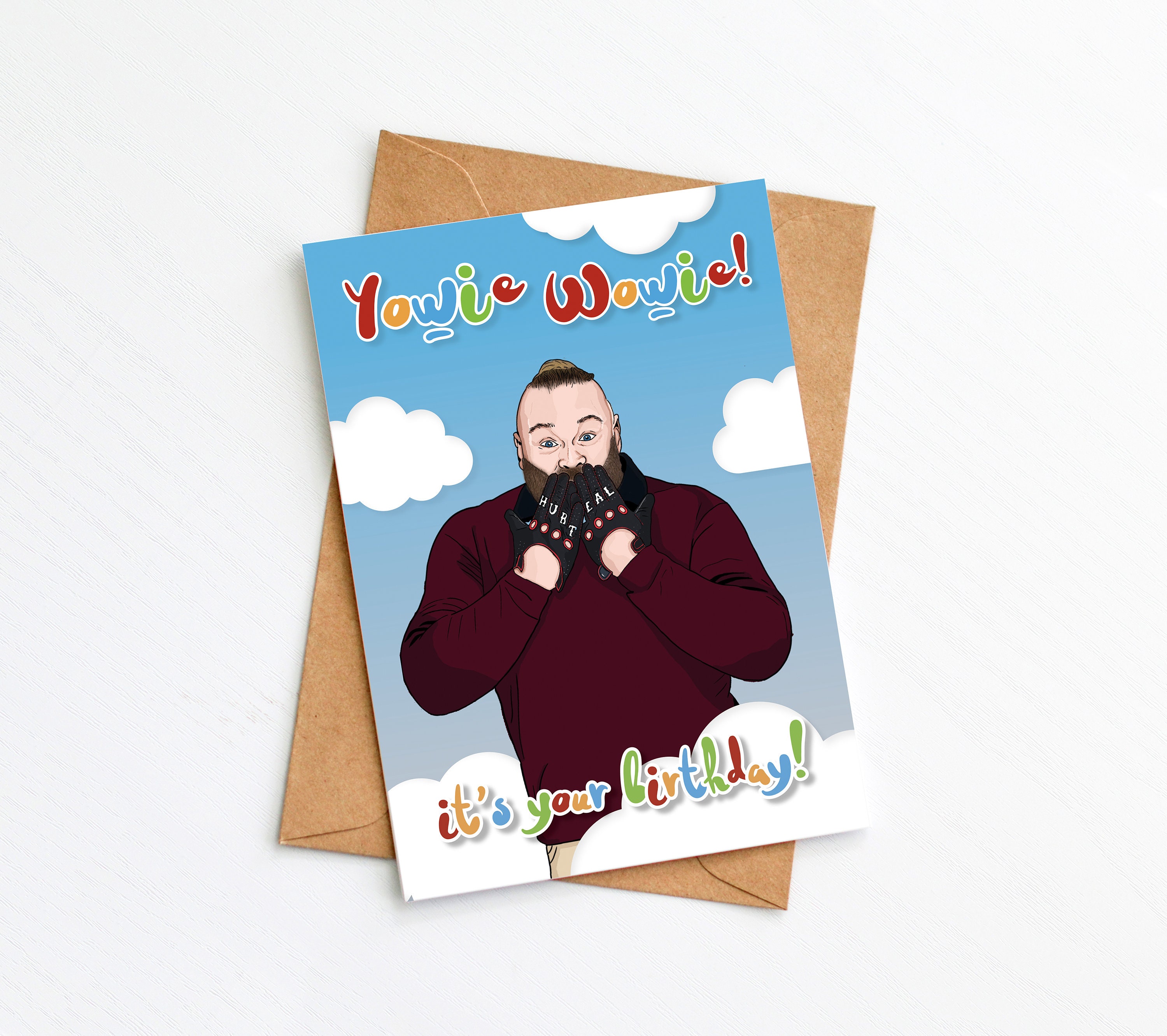 WWE Bray Wyatt Inspired Birthday Card Greetings Firefly Funhouse Etsy UK
