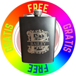 Jerry Can Mini Bar V1 FREE PERSONALIZED ENGRAVEMENT, 3 glasses, customised flask, metal wall hanger Best Gift Ever birthday mancave image 4