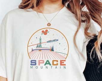Magic Kingdom Space Mountain shirt, Vintage Space Mountain Shirt, Disney World Shirt, Disneyland Shirt, Disney World Shirt