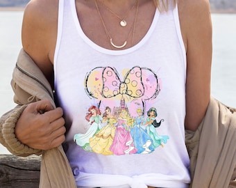 Disney Princess Castle Shirt, Disney Vacation Shirt, Disney Watercolor Tee, Disney Girls Trip, Disney Castle
