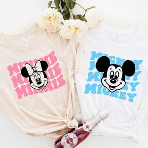 Minnie and Mickey Shirt, Disneyworld Shirts, Animal shirt, Minnie Ear Shirt , Leopard cheetah print Shirt, Disney Shirt
