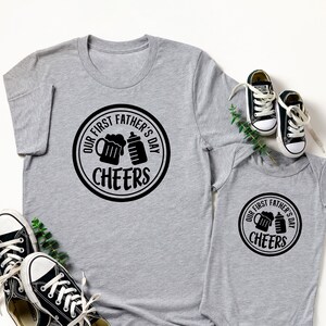 Daddy and Me Shirts Matching Dad Shirts Father Son Shirts Fathers Day Shirts Our First Father&#39;s Day Shirts First Fathers Day Tees