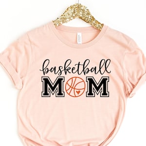 Basketball MOM Shirt, Custom T-shirt, Game Day Vibes shirt, Basketball season t-shirt, sports shirt, shirt for women, cute shirt.