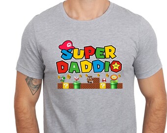 Super Daddio Shirt, Daddy Shirt, Gamer Dad Shirt, Father's Day Gifts, Dad Birthday Shirt, Gamer Daddy Shirt, Best Dad Shirt for Father Day