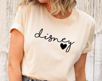 Disney Shirt, Disney Shirt for Women, Disney Ear Shirt, Women's Unisex Disney T-Shirt, Disney Mickey Silhouette Shirt, Tshirt for Kids