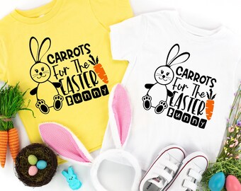 Easter Bunny Carrot Shirt, Easter, Easter Bunny Shirt,Kids Easter Shirt, Cute Easter Shirt,Easter Day Shirt, Easter Bunny Shirt