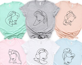 Disney Princess Shirt, Disney Shirt for Women, Disney Ear Shirt, Women's Unisex Disney T-Shirt, Disney Mickey Shirt, Tshirt for Kids
