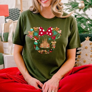 Disney Gingerbread Shirts,Mickey Christmas Shirt,Minnie Christmas Shirt,Christmas Squad,Christmas Crew,Disney Girls Trip,Disney Family