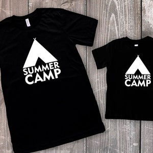 Summer Camp tshirt, Camp Life Shirt, Happy Camper Shirt, Camping Shirt, Camp Life T shirt, Camper Gift, Glamping Shirt