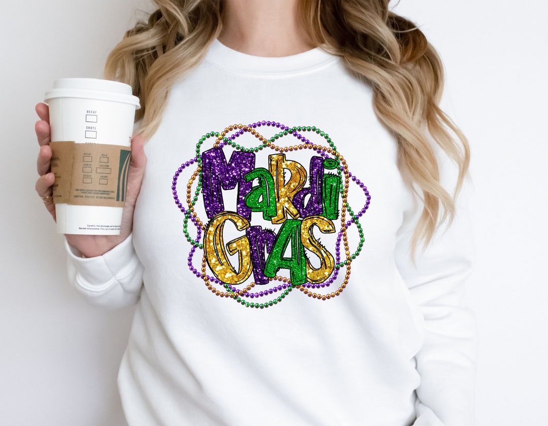 velvet mardi gras shirt