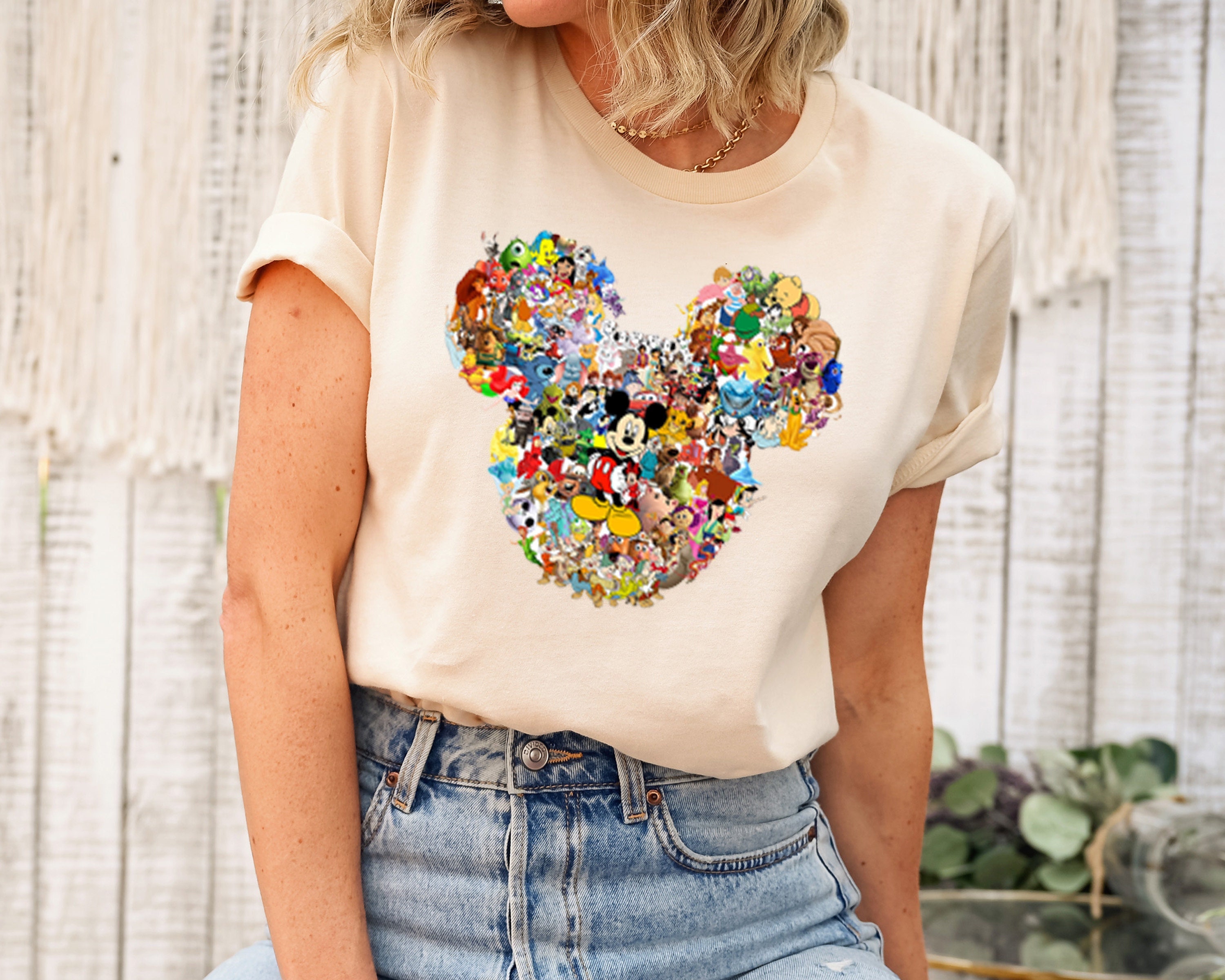 Disney World Shirts, All Disney Characters Inside Mickey  display picture 2