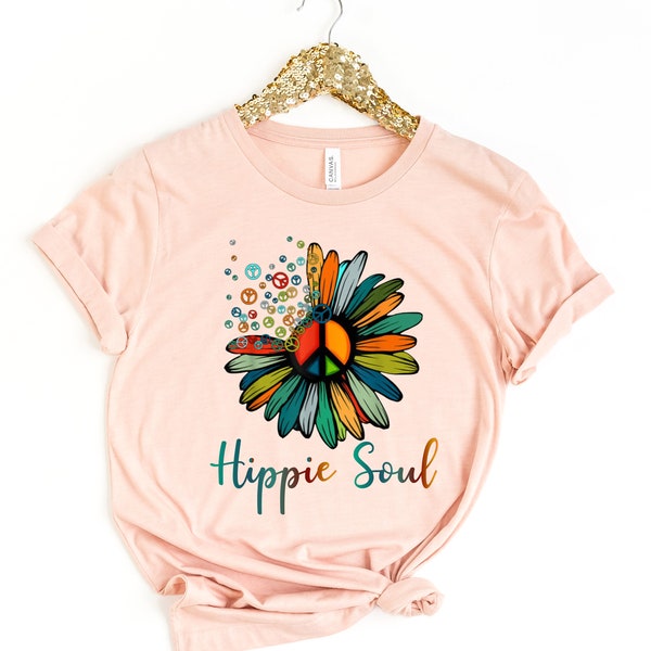 Hippie Soul Shirt , Hippie Bus Shirt, Novelty Shirt , Hippie Shirt , Boho Shirt , Hippie Graphic Tee