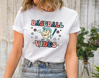 Baseball Vibes Shirt, Baseball Shirt, Play Ball Shirt, Baseball Tee, Baseball Mama, Baseball Fan Shirt, Game Day Shirt, Baseball Game Shirt