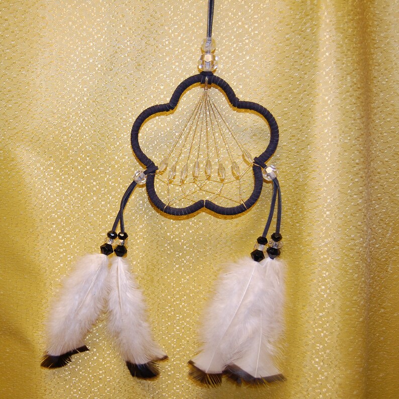 5 Flower Dream Catcher Etsy