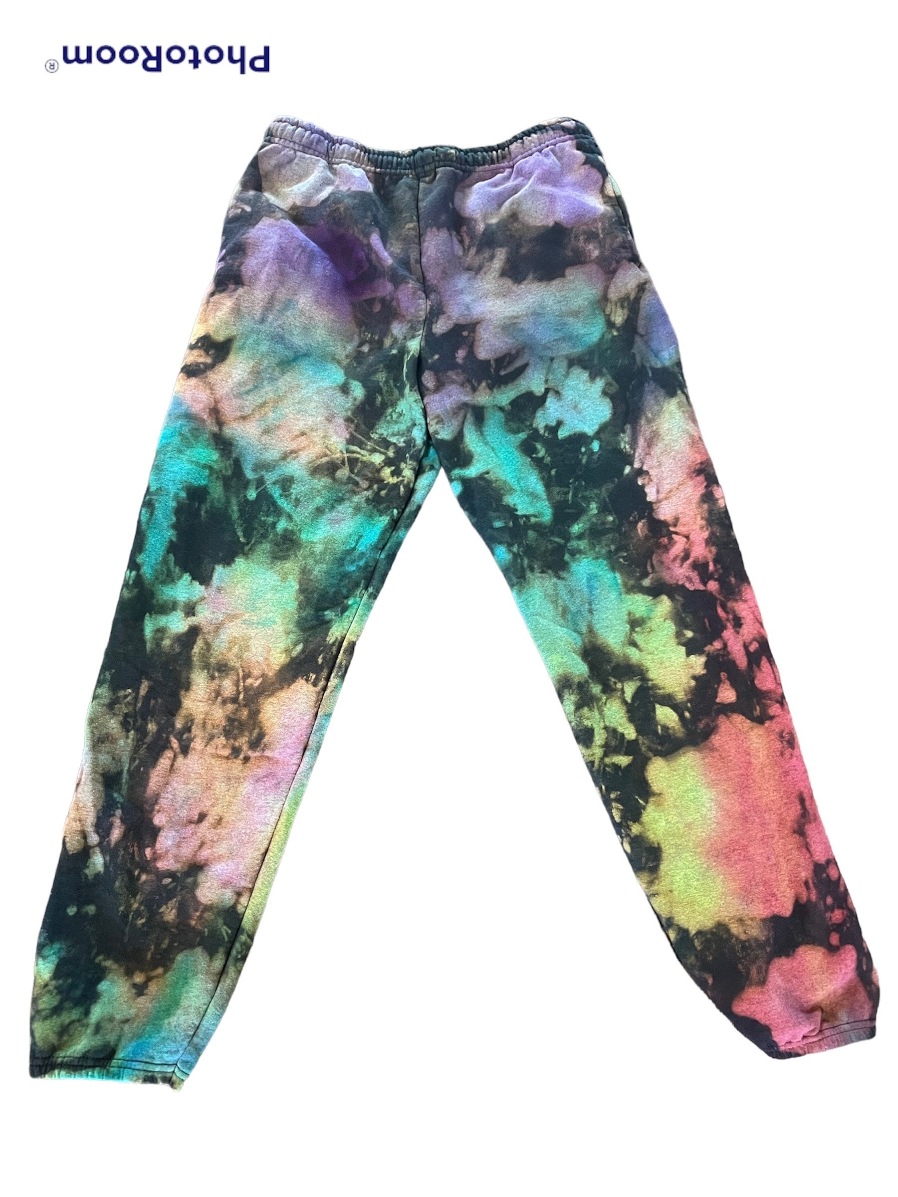 Scrunch pattern sweatpants - Tie dye sweatpants (Unisex adults