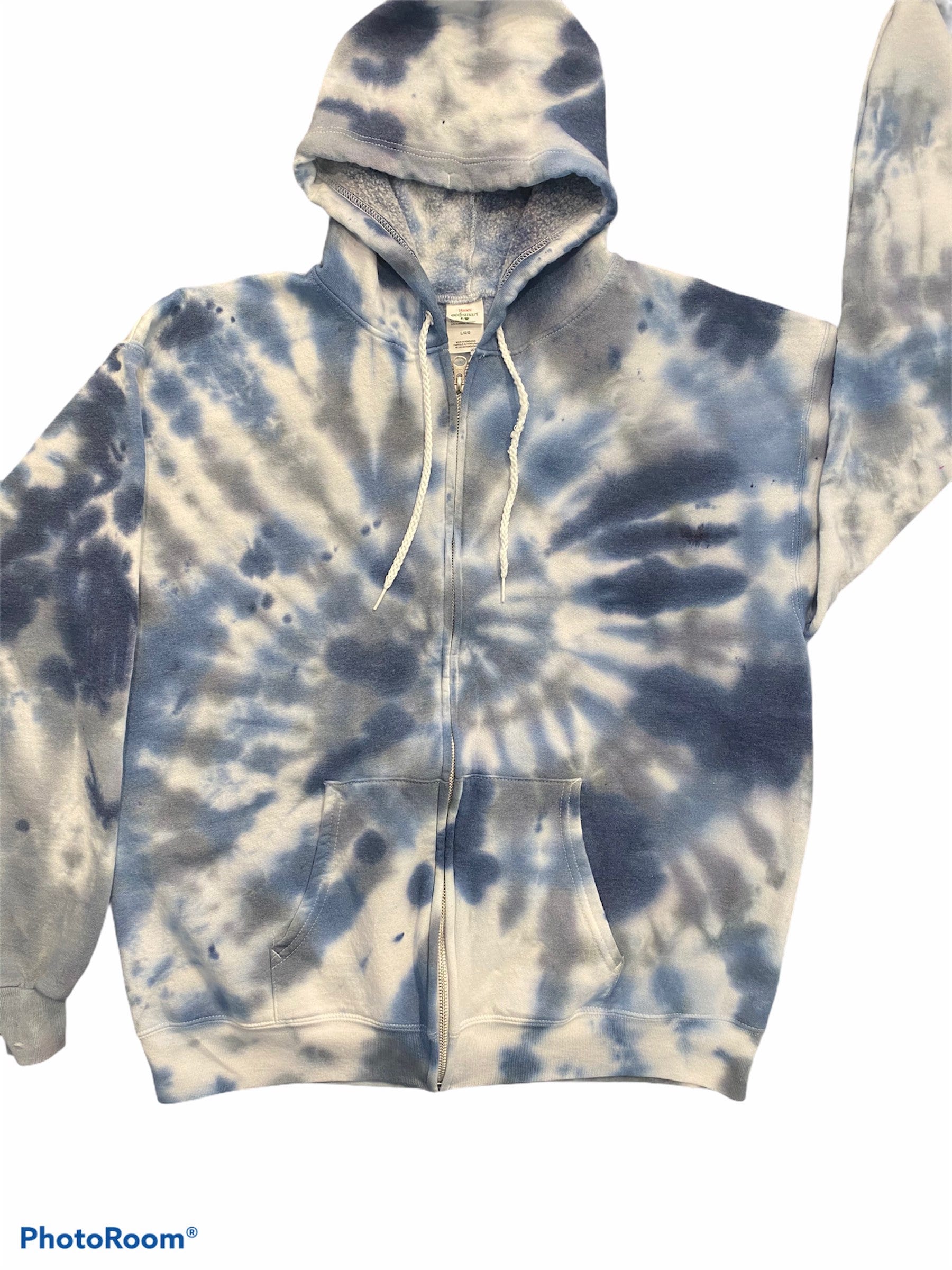  Tie Dyed Shop Royal Blue Spiral Pullover Tie Dye Hoodie  Sweatshirt Men Women Teens : Clothing, Shoes & Jewelry