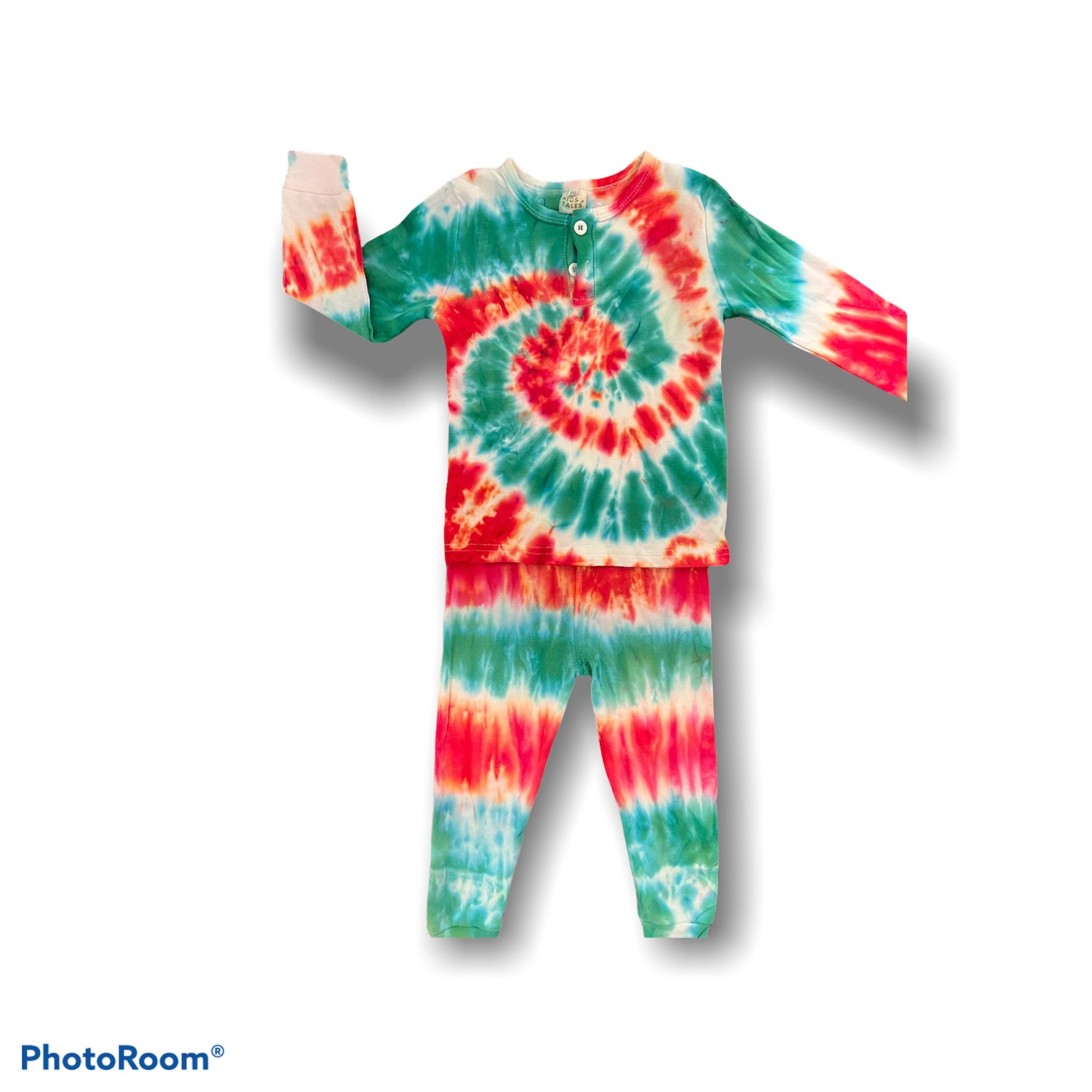 Christmas tie dye pajamas sale