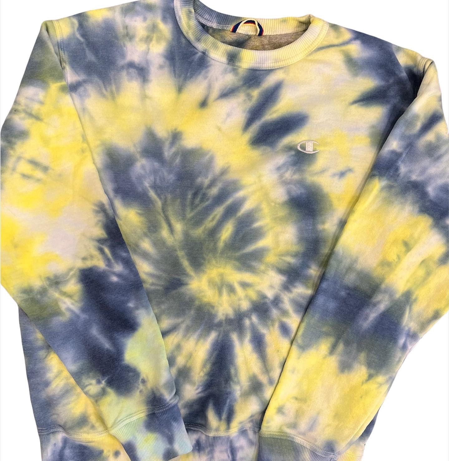 Tie Dye Crewneck - Etsy