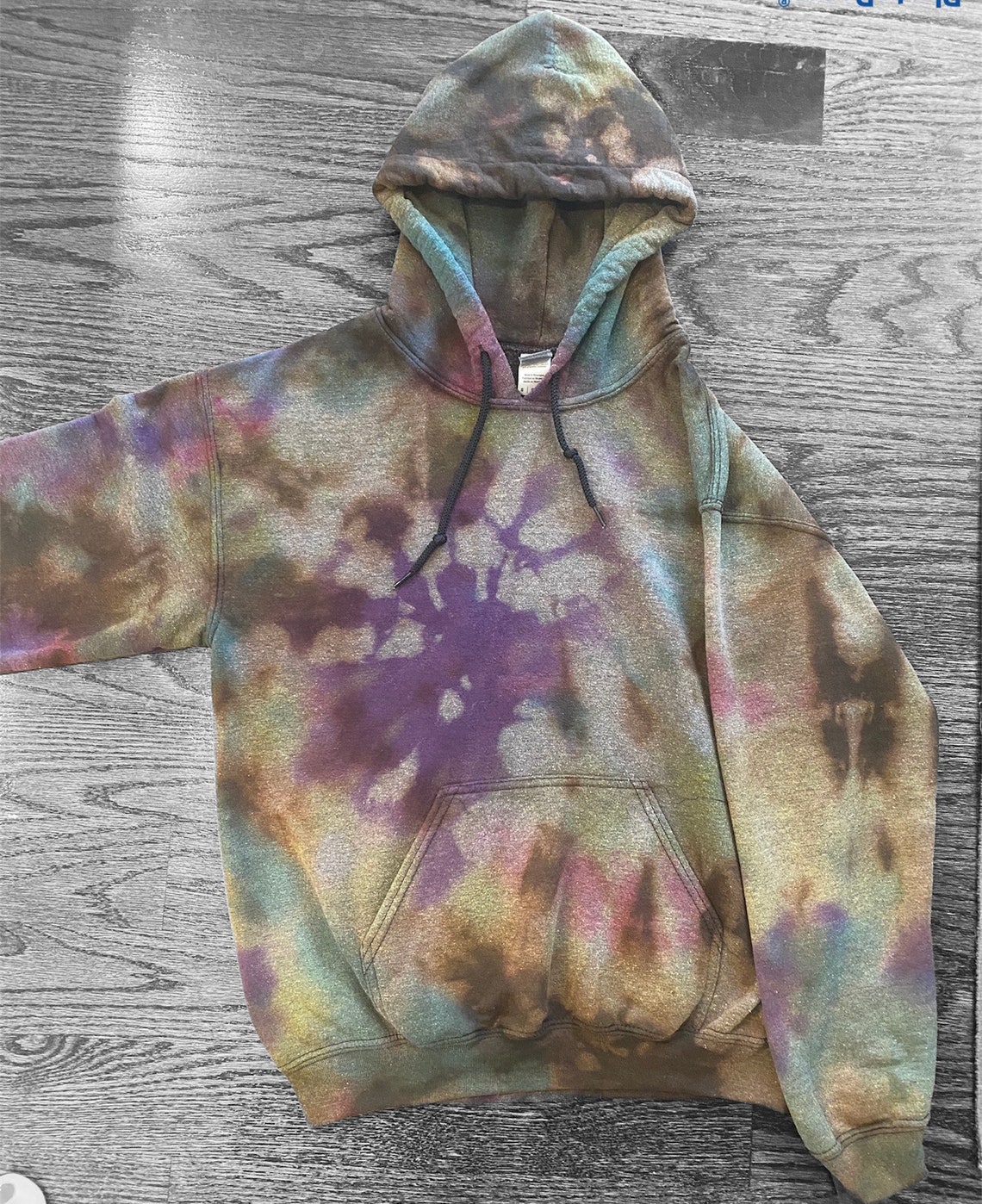bleach dye sweatshirt