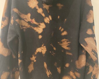 Tie Dye, Bleach Dye, Reverse Tie Dye Hoodie for Men, Women
