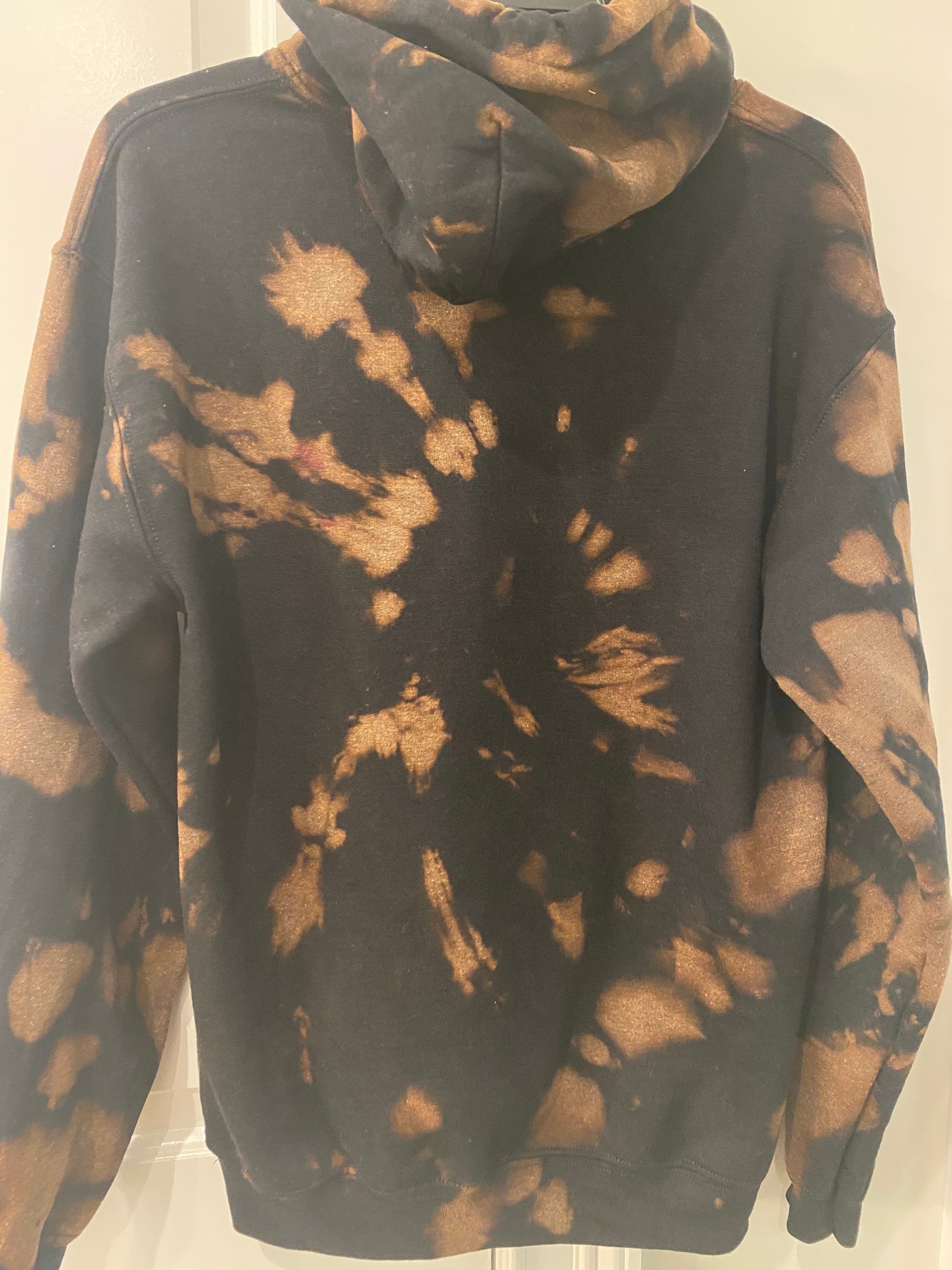 Tie Dye, Bleach Dye, Reverse Tie Dye Hoodie for Men, Women