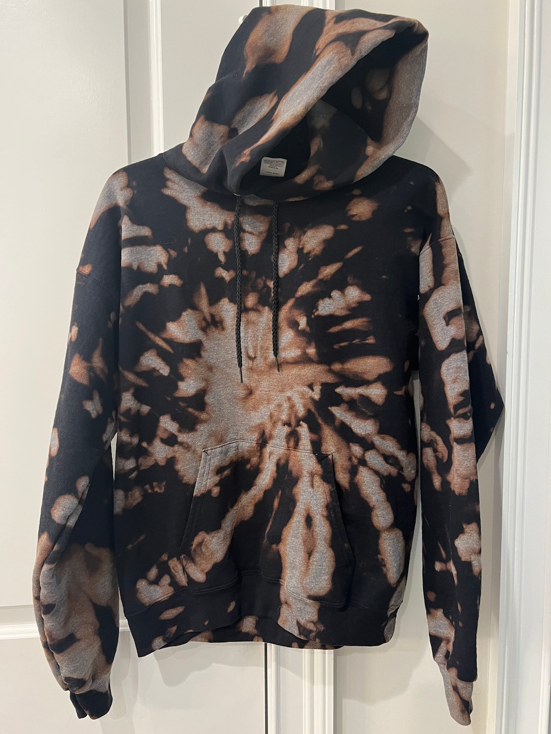 Tie Dye Bleach Dye Reverse Tie Dye Hoodie for Men Women Black Tie Dye Tie Dyed Hoodie Tie dye Hoodie for Men and Women Etsy Ireland