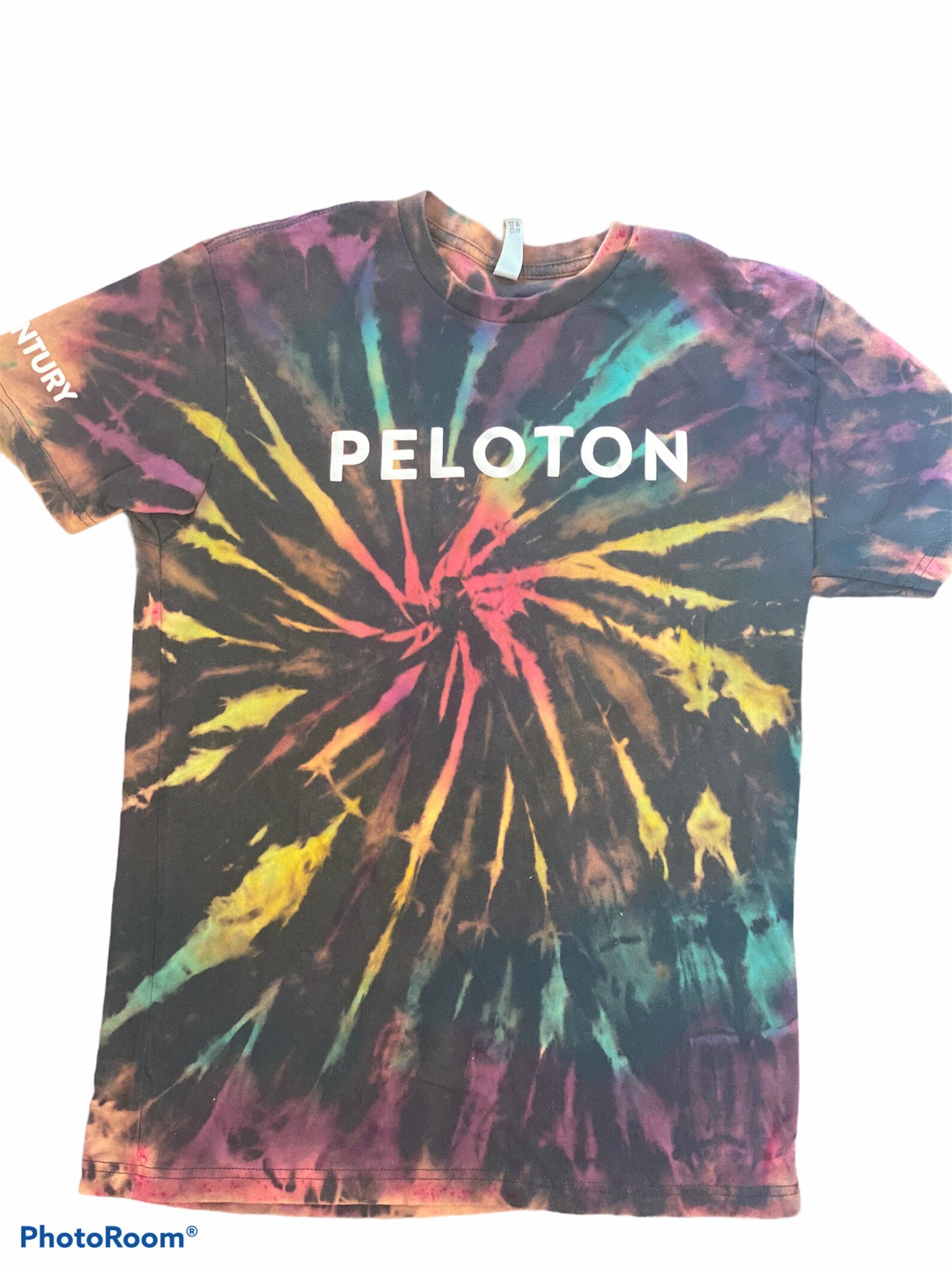 peloton tie dye shirt