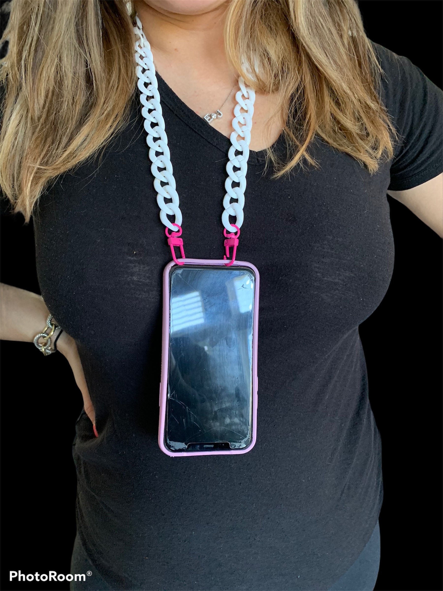 IPhone / Handykette Halskette Lanyard Acryl ketten für Etsy