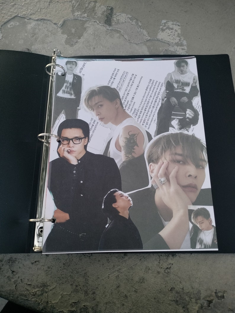 Kpop Binder Cover Etsy