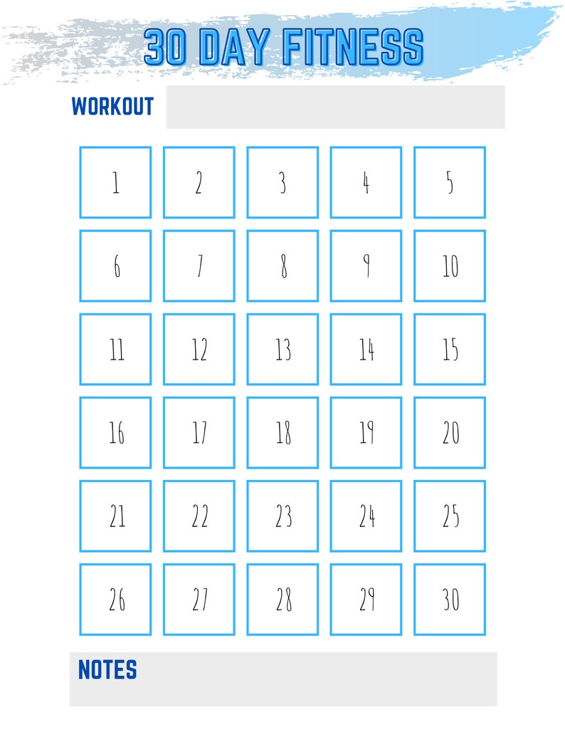 30 Day Fitness Or Weight Loss Challenge Tracker Digital Etsy 30-day-fitness-or-weight-loss-challenge-tracker-digital-etsy