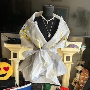 Philippine Filipiniana Filipino Costume  /wrap around alampay | philippine shawl