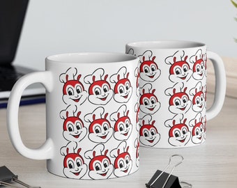 Philippines Filipino Jollibee Mug 11oz | Filipino Pinoy Mug, Unique Gifting Idea for all ages and gender. Holiday sale.