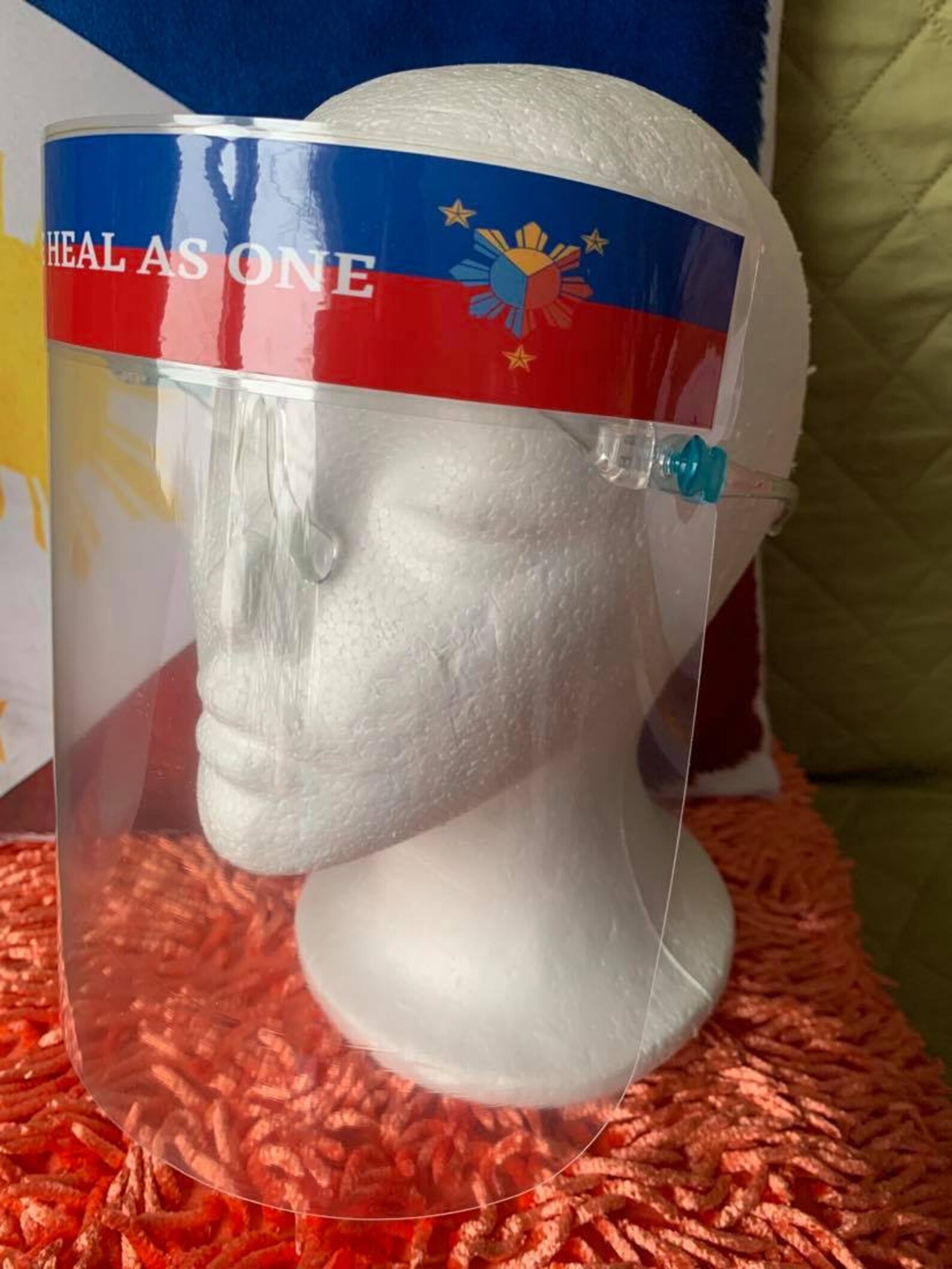 Philippines Inspired Face Shields Philippine Flag face Etsy