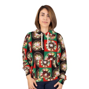 Philippines Filipino Christmas Ugly Sweater Unisex Pullover Hoodie | One of a kind Filipino Parol Christmas Ugly Sweater Hoodie