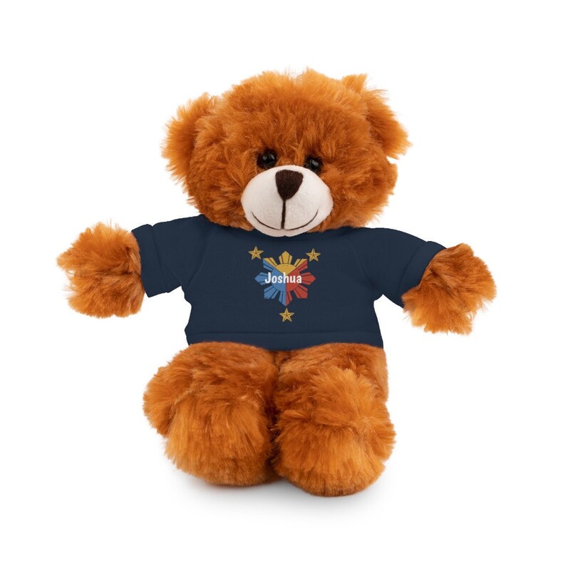 Personalized Filipino Stuffed Animal Toy With Tee Philippine Etsy