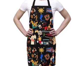 Filippine Cultura filippina Tradizione Costumi Grembiule stampato in modo nitido / Grembiule filippino unisex
