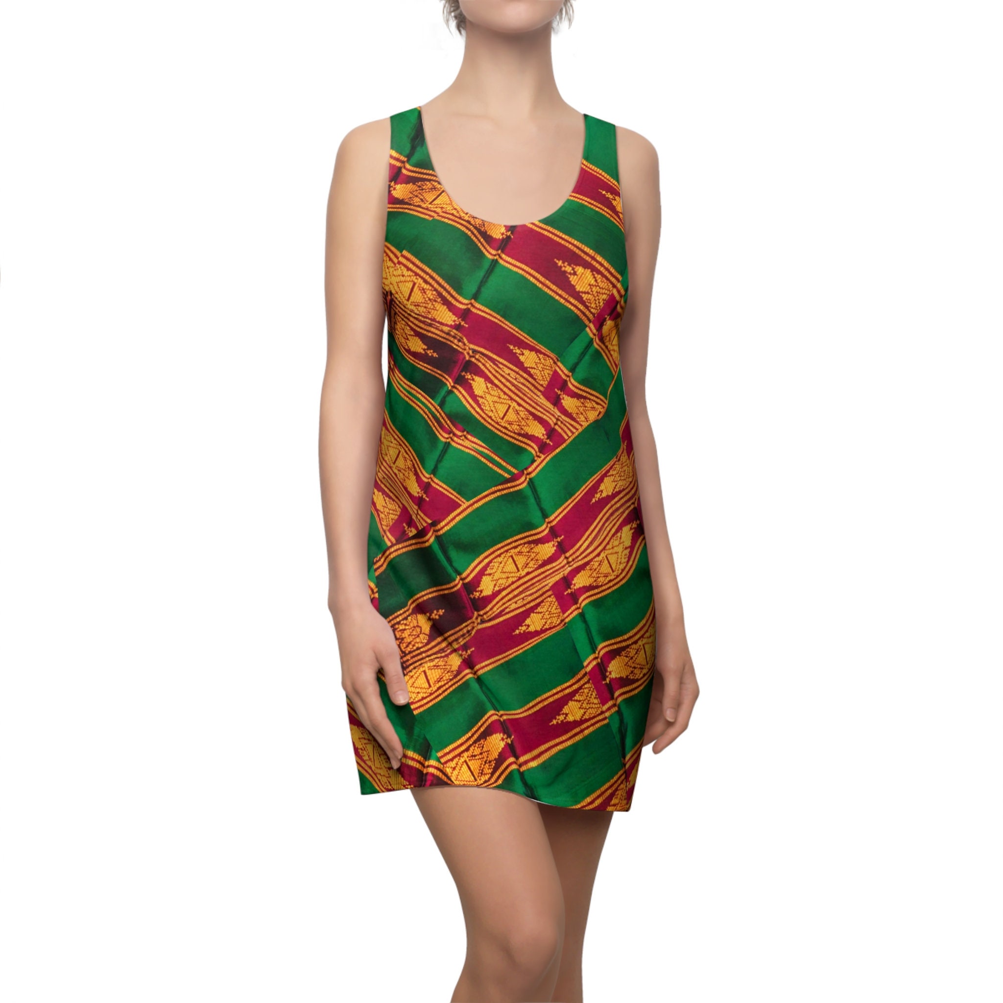 Philippines Filipino Batik Inspired Racerback Dress | Crisply PRINTED ...