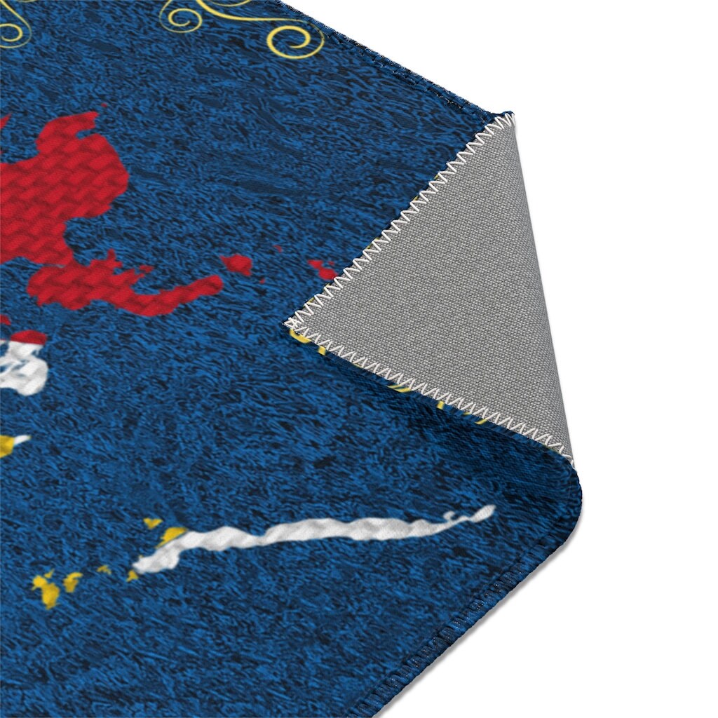 Philippine Map Area Rug | Filipino Home Decor - Etsy