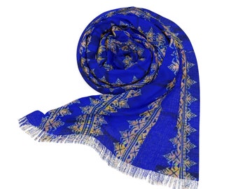Philippines Filipino Batik Inspired Light Scarf Mindanao Batik