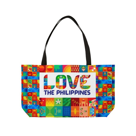 FILIPINA Borsa accessoria, Regali filippini per lei, Idee regalo Pinoy, Design in lingua filippina, Custodia con logo filippino, Regali per filippina - Italia