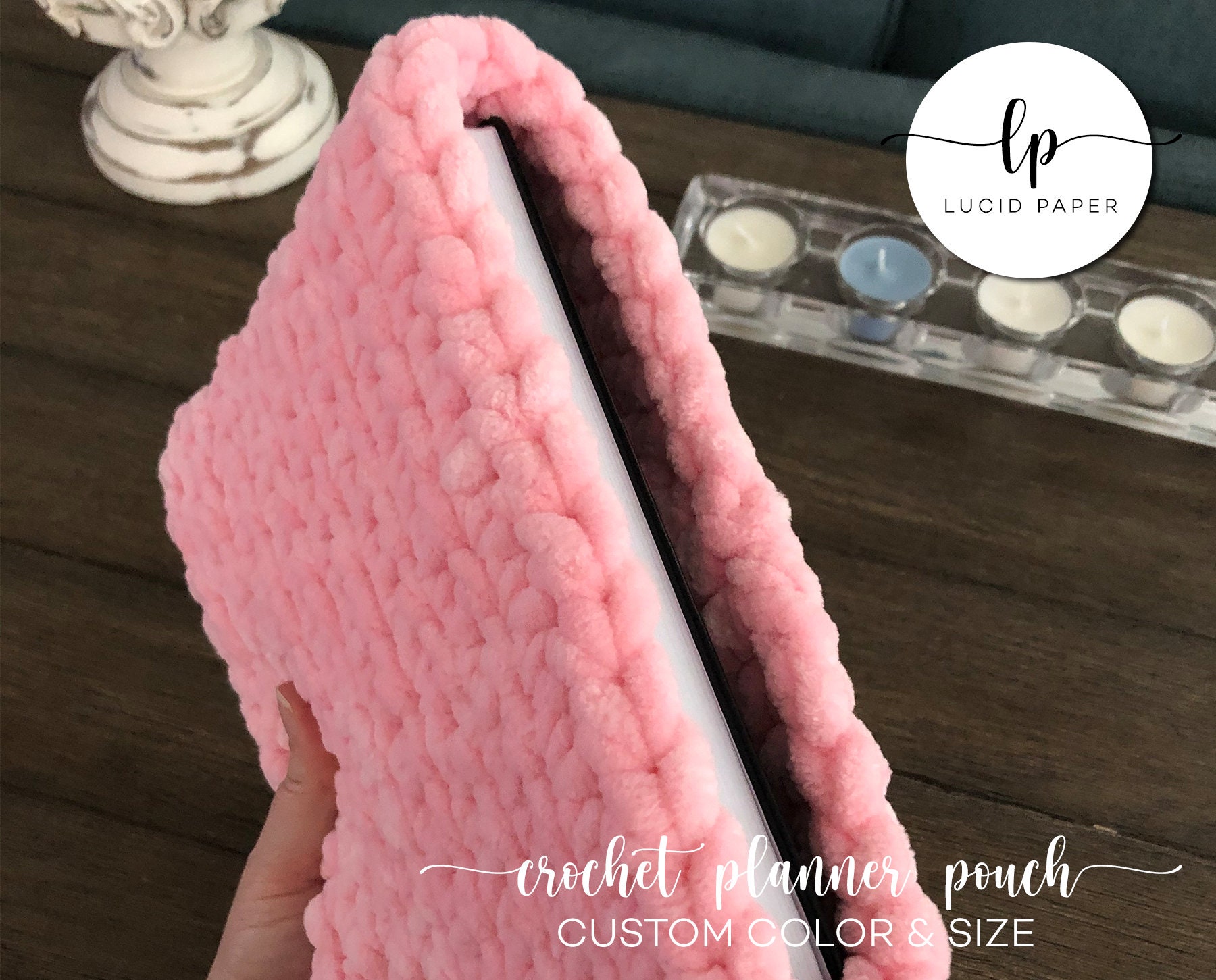 Crochet Planner Pouch Custom Planner Pouch Planner Etsy