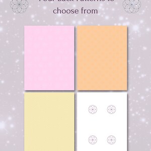 Printable Tarot deck with keywords bundle image 2